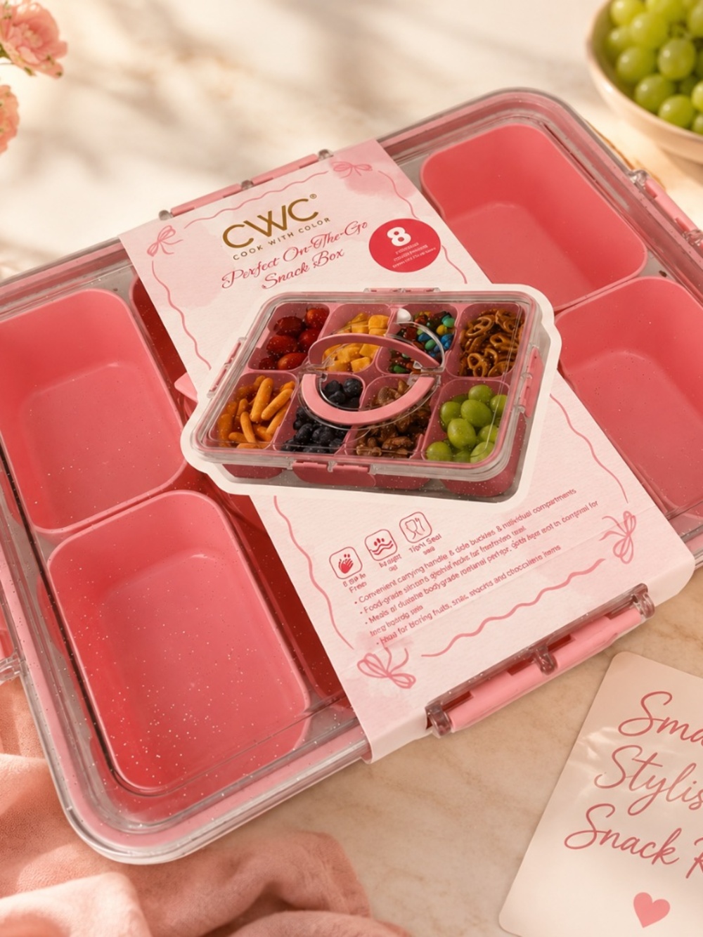 Brand new CWC on the go snack box